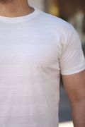 Erkek Mini Jakarlı Kısa Kollu T-shirt resmi